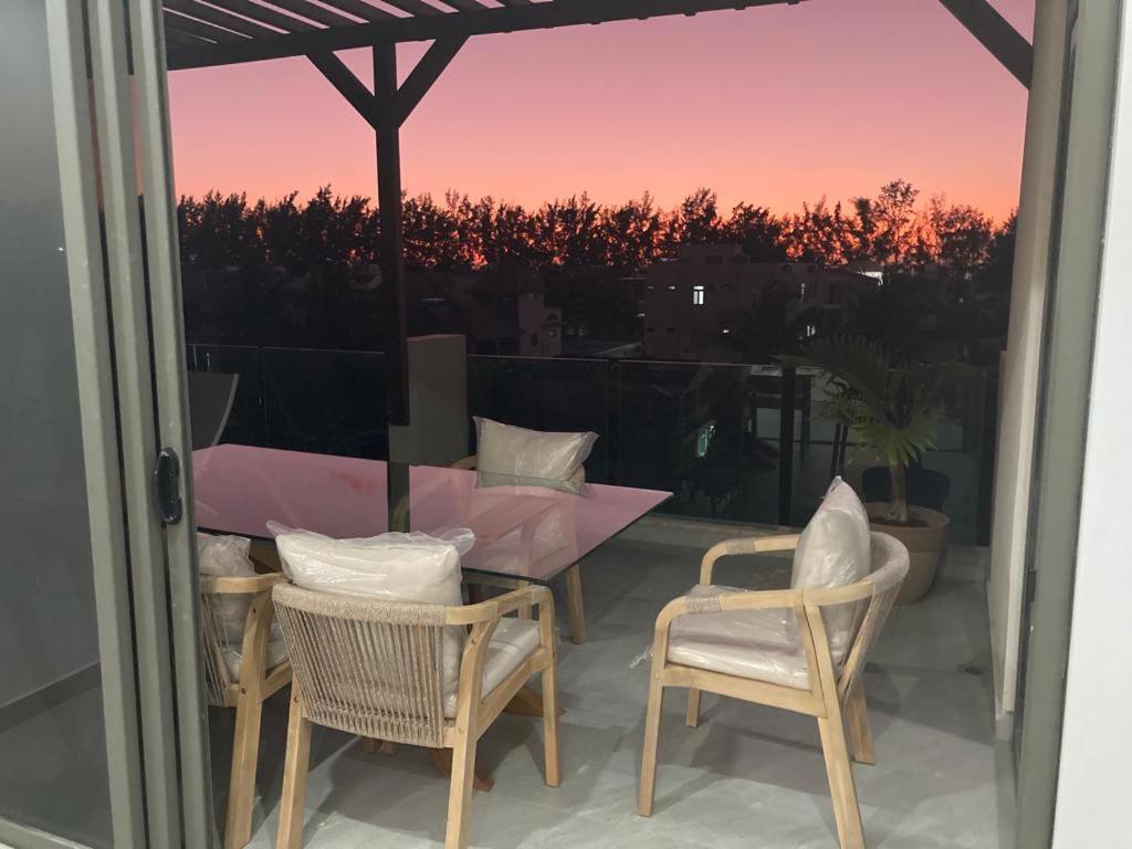 Splendide Penthouse Vue Mer A 5 Mn A Pied De La Plage Flic-en-Flacq Zewnętrze zdjęcie